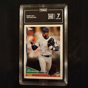 1994 Topps Sammy Sosa – TAG Graded 7 Mint